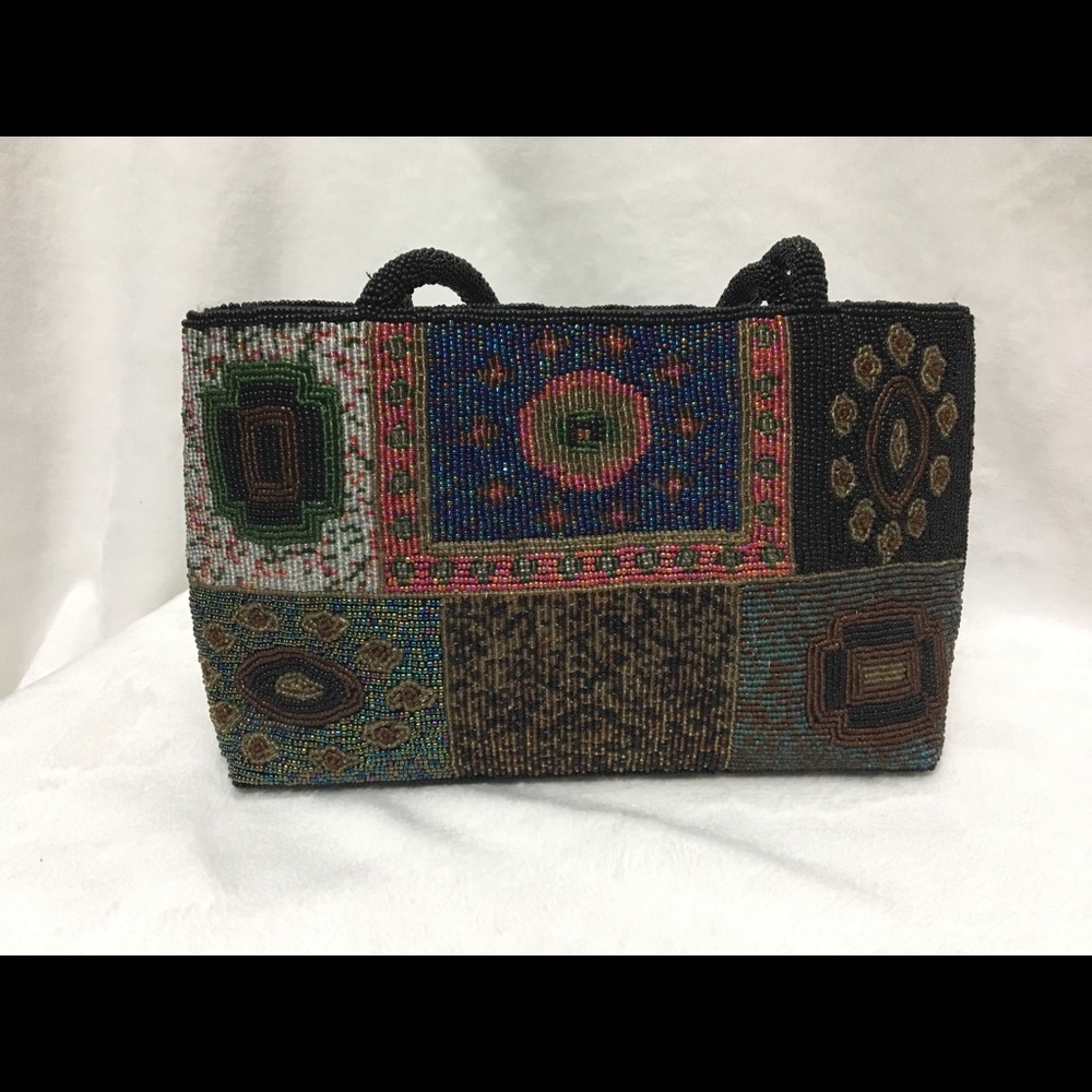Multi Colored Beaded Bag! - Picture 3 of 5
